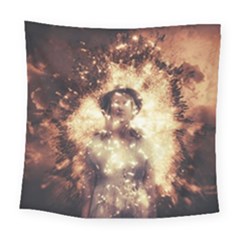 Science Fiction Teleportation Square Tapestry (large) by Celenk