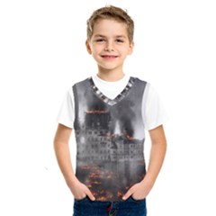 Destruction War Conflict Explosive Kids  Sportswear by Celenk