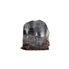 Destruction War Conflict Explosive Drawstring Pouches (xs)  by Celenk