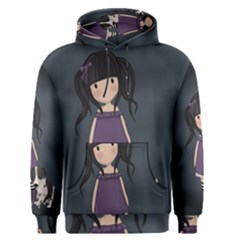 Dolly Girl And Dog Men s Pullover Hoodie by Valentinaart