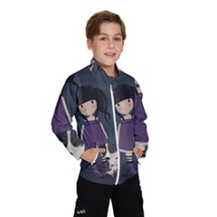 Dolly Girl And Dog Wind Breaker (kids)