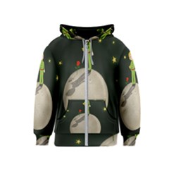 The Little Prince Kids  Zipper Hoodie by Valentinaart