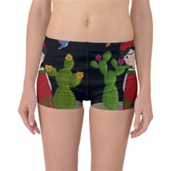 Frida Kahlo Doll Boyleg Bikini Bottoms by Valentinaart