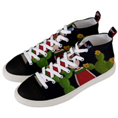 Frida Kahlo Doll Men s Mid-top Canvas Sneakers by Valentinaart