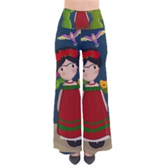 Frida Kahlo Doll Pants by Valentinaart