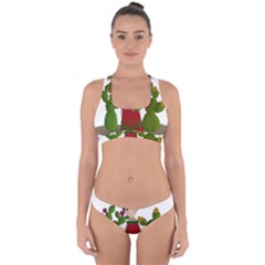 Frida Kahlo Doll Cross Back Hipster Bikini Set by Valentinaart