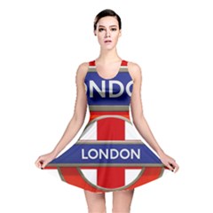 London England Reversible Skater Dress