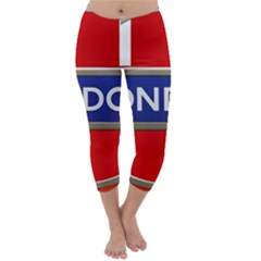 London England Capri Winter Leggings 