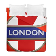 London England Duvet Cover Double Side (Full/ Double Size)