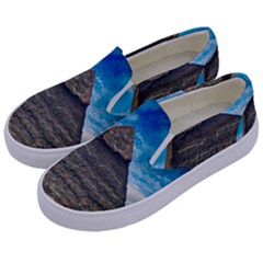 Pyramid Egypt Ancient Giza Kids  Canvas Slip Ons by Celenk