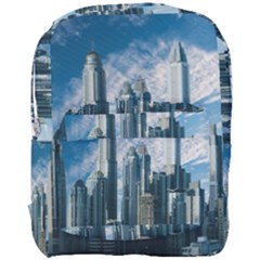 Skyscraper Cityline Urban Skyline Full Print Backpack by Celenk