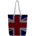 Union Jack Flag British Flag Full Print Rope Handle Tote (Small) View2