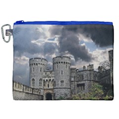 Castle Building Architecture Canvas Cosmetic Bag (XXL)