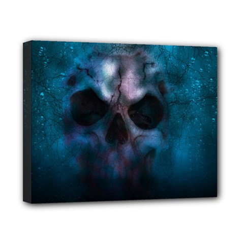 Skull Horror Halloween Death Dead Canvas 10  X 8  by Celenk