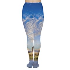 Ruin Church Ancient Architecture Women s Tights