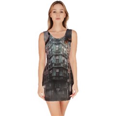 War Destruction Armageddon Disaster Bodycon Dress by Celenk