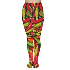 Chilli Pepper Spicy Hot Red Spice Women s Tights