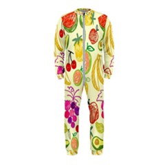 Cute Fruits Pattern Onepiece Jumpsuit (kids) by paulaoliveiradesign