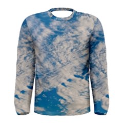 Clouds Sky Scene Men s Long Sleeve Tee by Celenk