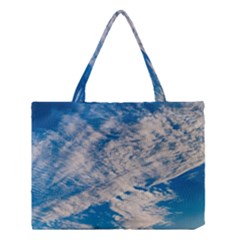 Clouds Sky Scene Medium Tote Bag by Celenk