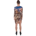 Canyon Dramatic Landscape Sky Asymmetric Cut-Out Shift Dress View2