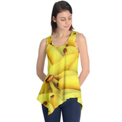 Yellow Banana Fruit Vegetarian Natural Sleeveless Tunic by Celenk