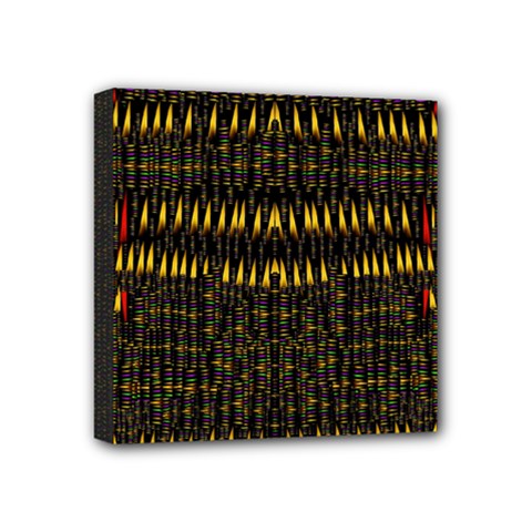 Hot As Candles And Fireworks In The Night Sky Mini Canvas 4  X 4  by pepitasart