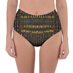 Hot As Candles And Fireworks In The Night Sky Reversible High-waist Bikini Bottoms by pepitasart