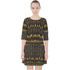 Hot As Candles And Fireworks In The Night Sky Pocket Dress by pepitasart