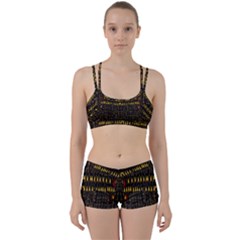 Hot As Candles And Fireworks In The Night Sky Women s Sports Set by pepitasart