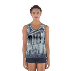 Storm Rain Lightning Weather Sport Tank Top  by Celenk