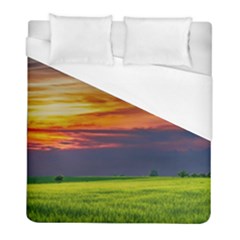 Countryside Landscape Nature Rural Duvet Cover (full/ Double Size) by Celenk