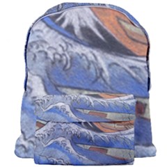 Harvard Mayfair Hokusai Chalk Wave Fuji Giant Full Print Backpack