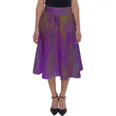 Background Texture Grunge Perfect Length Midi Skirt by Celenk