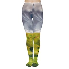 Hill Countryside Landscape Nature Women s Tights