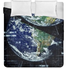 Earth Internet Globalisation Duvet Cover Double Side (king Size) by Celenk