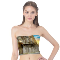 Abbey Ruin Architecture Medieval Tube Top