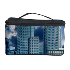 Tower Blocks Skyscraper City Modern Cosmetic Storage Case by Celenk