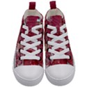 London England City Kid s Mid-Top Canvas Sneakers View1