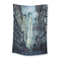 Storm Damage Disaster Weather Small Tapestry by Celenk