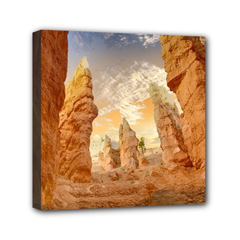Canyon Desert Landscape Scenic Canvas Travel Bag by Celenk