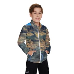 Nature Landscape Mountains Outdoor Wind Breaker (kids) by Celenk