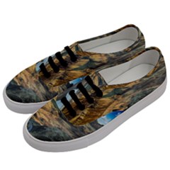 Nature Landscape Mountains Outdoor Men s Classic Low Top Sneakers by Celenk