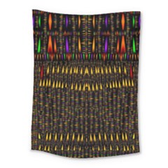 Hot As Candles And Fireworks In Warm Flames Medium Tapestry by pepitasart