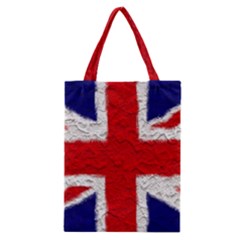 Union Jack Flag National Country Classic Tote Bag by Celenk