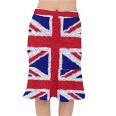 Union Jack Flag National Country Mermaid Skirt by Celenk