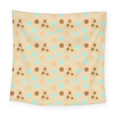 Beige Dress Square Tapestry (large)