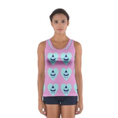 Cupcakes In Pink Sport Tank Top  by snowwhitegirl