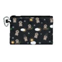Groundhog Day Pattern Canvas Cosmetic Bag (Medium) View1