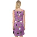 Groundhog Day Pattern Sleeveless Satin Nightdress View2